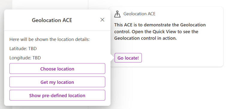 Using geolocation in an Adaptive Card Extension – I am GuidoZam